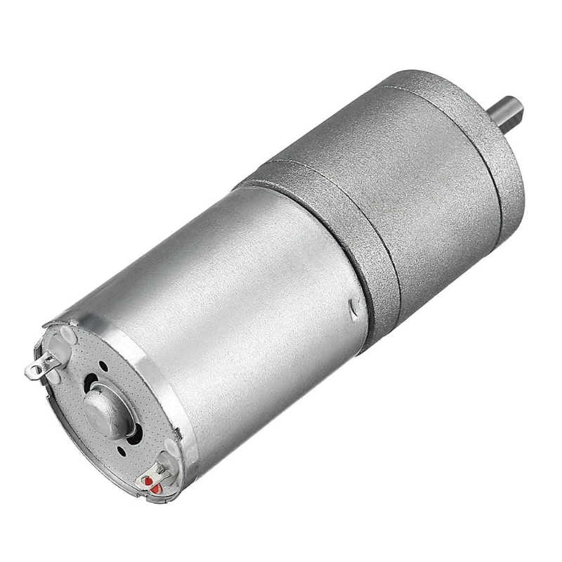 JGA25-370 DC 6V 12V 24V Motor Gear ed электродвигатель с высоким крутящим моментом
