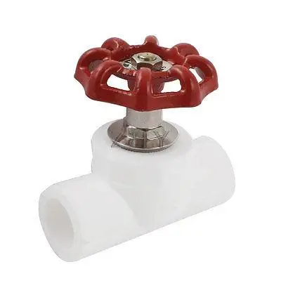 Водопровод 19 мм до красный маховик полипропиленовый патрон шарнирный запорный