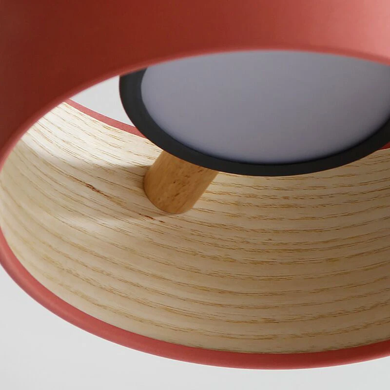 Modenr светодиодный подвесной светильник освещение Лофт для гостиной Macaron домашний