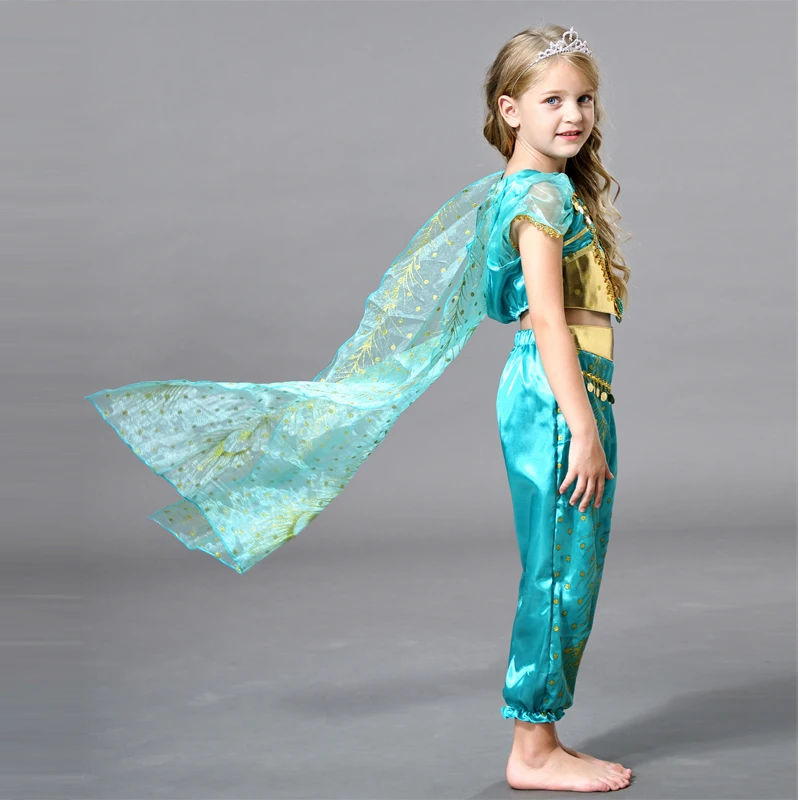 Детская одежда на Хэллоуин Рождество детское платье Аладин лампа Косплей Костюм