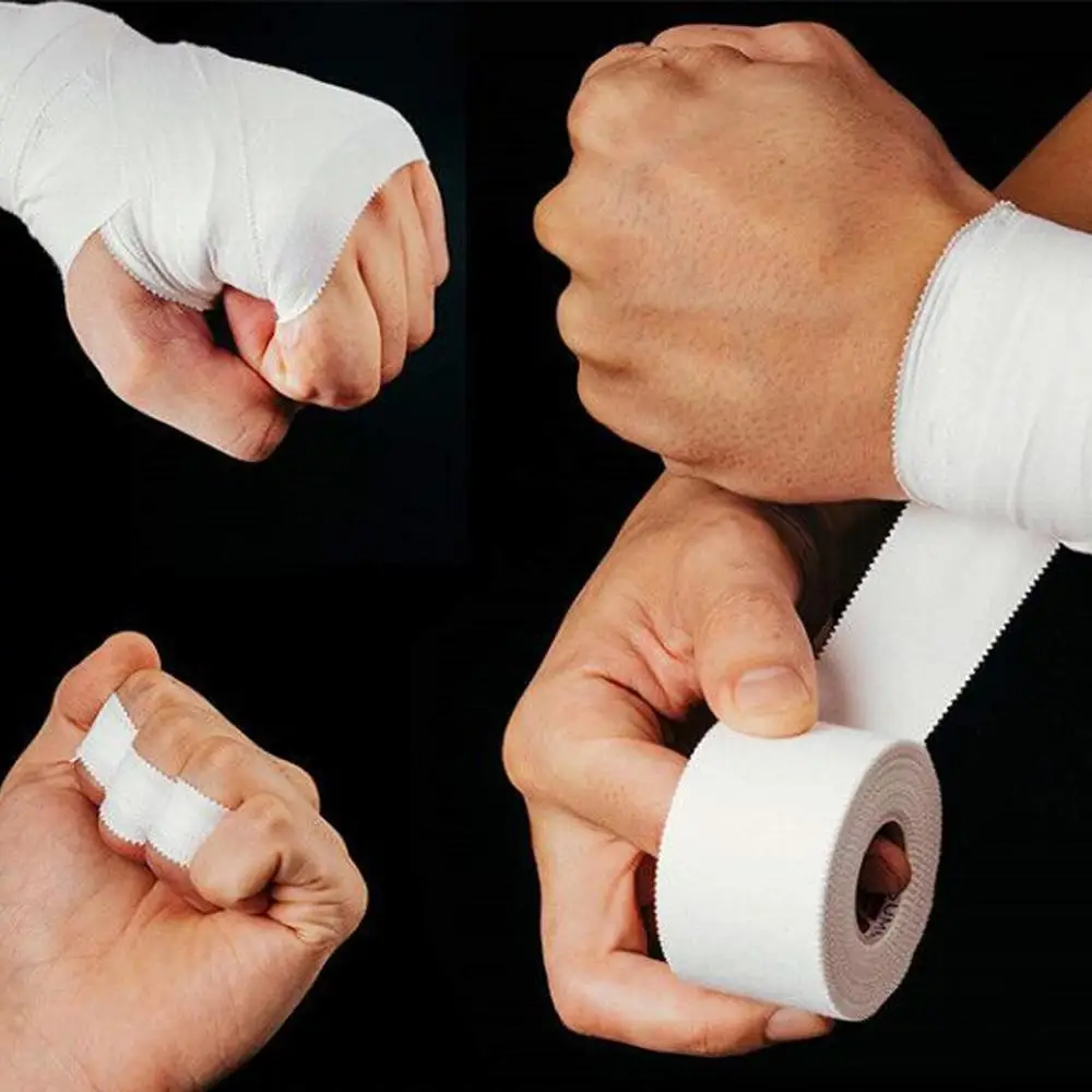 Спортивная самоклеящаяся эластичная бандажная лента эластопласт для колена