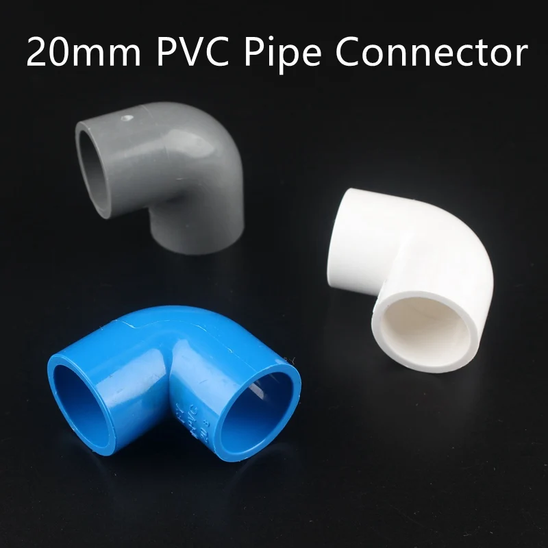 2 шт. 20 мм Трубное колено из ПВХ с быстрым разъемом сельское хозяйство Сад