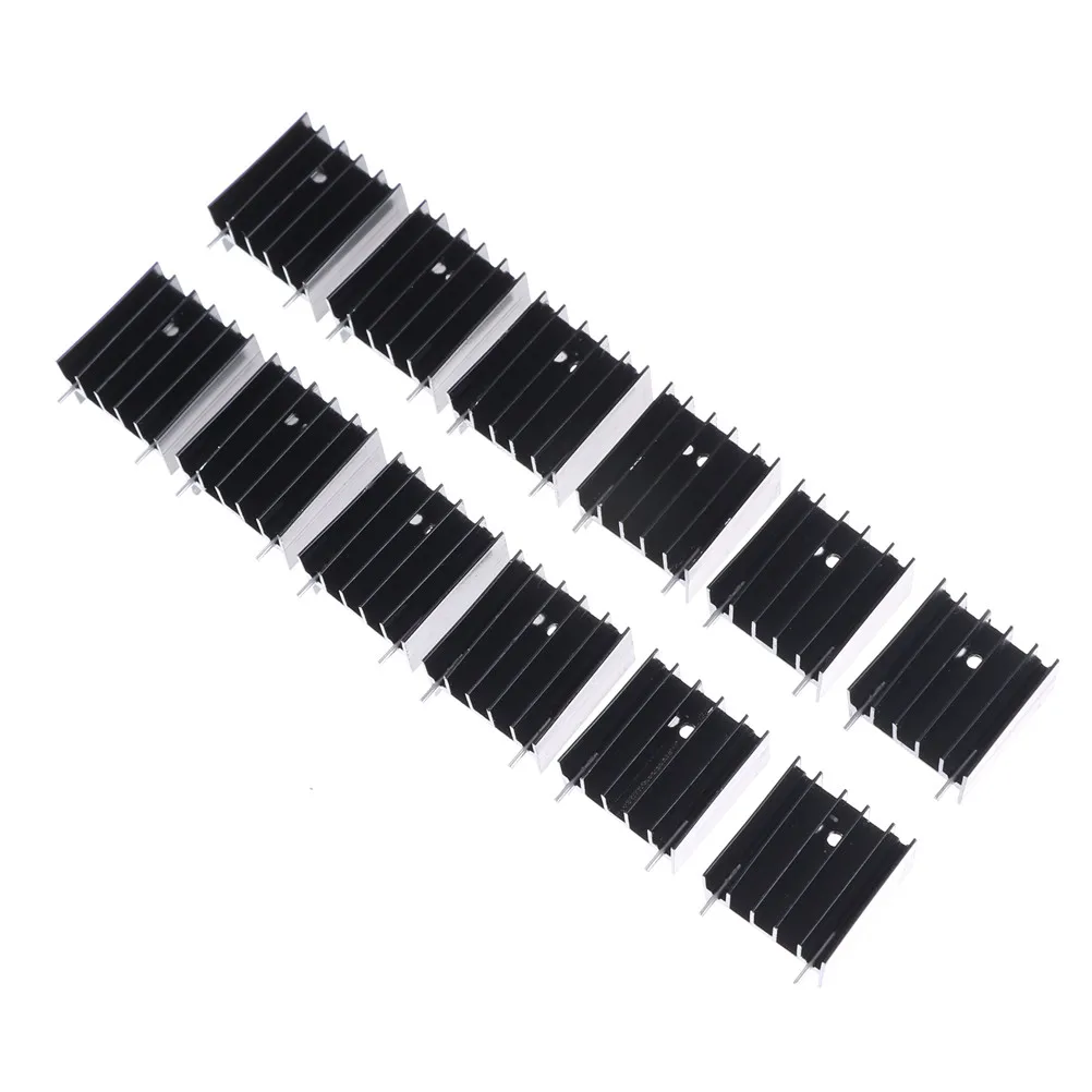 12 шт./партия алюминиевый радиатор медный кулер комплект для Raspberry Pi 3|Кулеры и