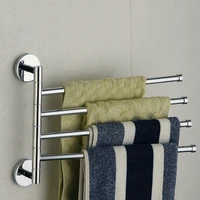 bathroom towel holder stainless steel towel rack towel bar 4 layers towel holder kitchen organizer rack bathroom accessories