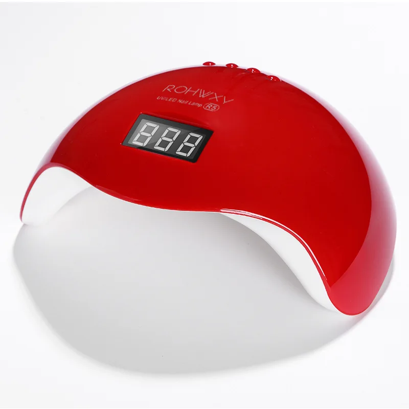 Красный цвет Sun R5 УФ лампа для ногтей 48 Вт/6 Вт Мини Портативная Светодиодная