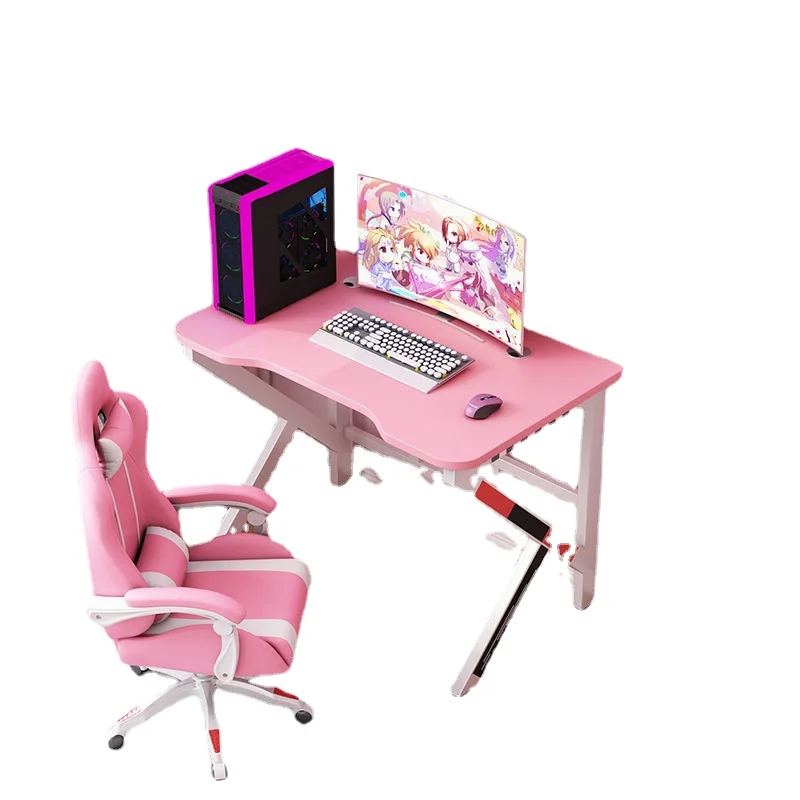 

E-sports table desktop home computer table double game table and chair combination set bedroom multifunctional study table desk