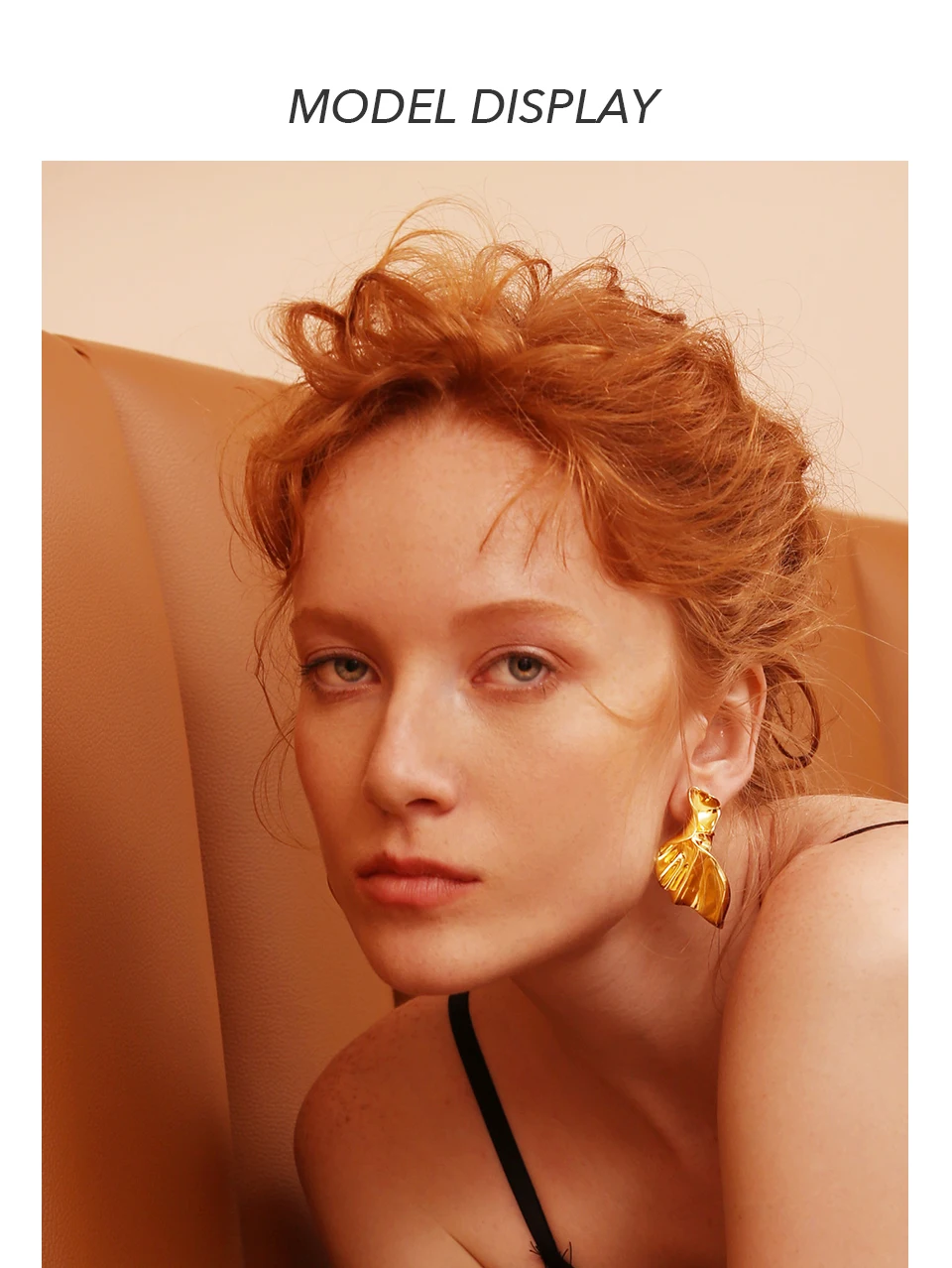 Enfashion, серьги-капли с крыльями ангела для женщин, золотой цвет, Букле д 'Орель, модные серьги, ювелирное изделие, EC181043