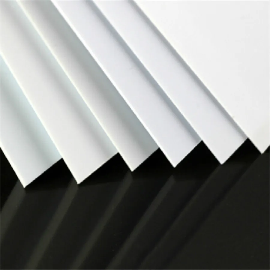 300x200mm With 1mm 2mm 3mm 5mm 7mm 9mm Thickness PVC Foam Board Plastic Flat Sheet Board Model Platessories images - 6