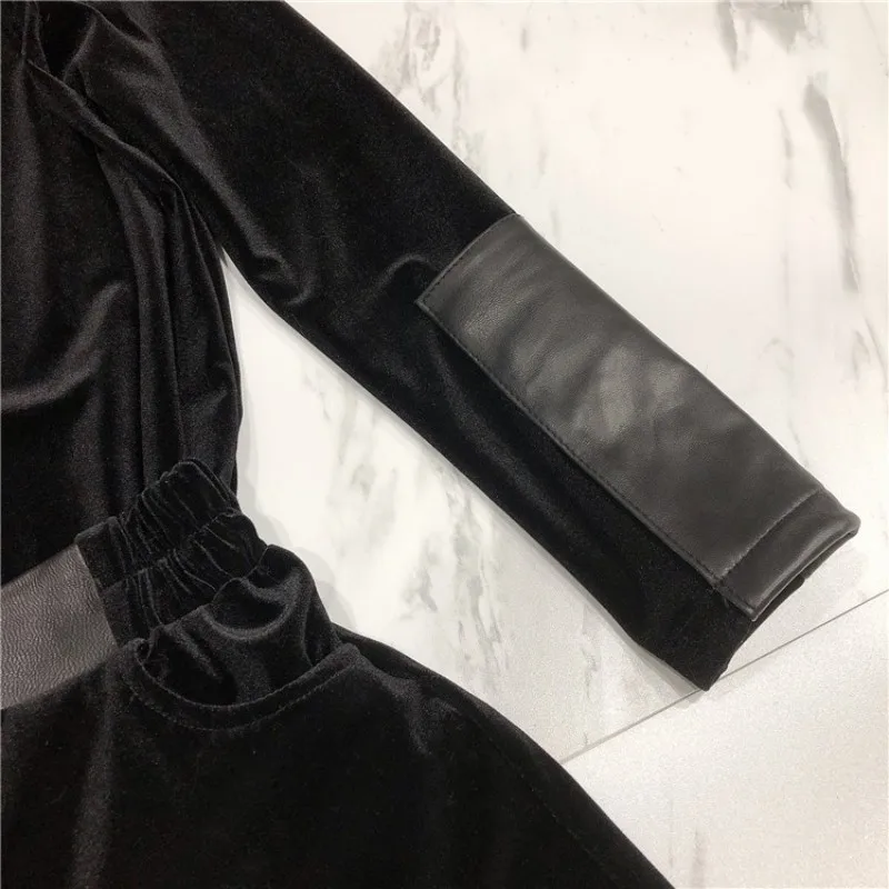 Женское платье с длинным рукавом пуловер футболки для женщин эластичные шорты