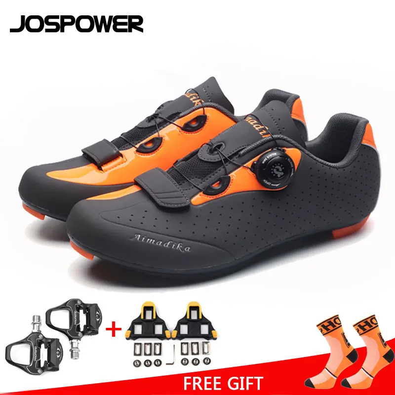 JOSPOWER MTB Дорожная обувь для велоспорта Удобная дышащая Мужская профессиональная