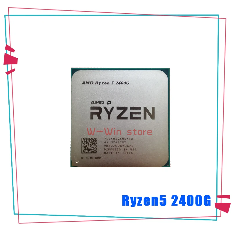 Процессор AMD Ryzen 5 2400G/R5 pro 4-ядерный 2400 ГГц 65 Вт Socket AM4 | Компьютеры и офис