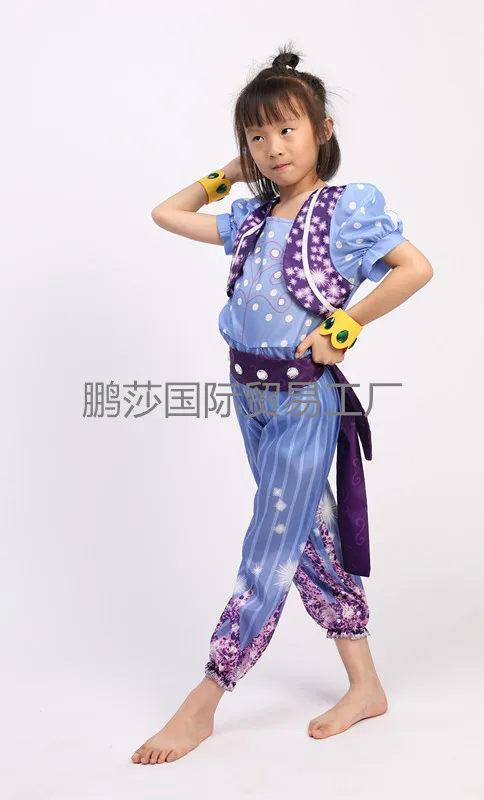 Блестящий и сияющий карнавальный костюм комплект для дошкольной вечеринки