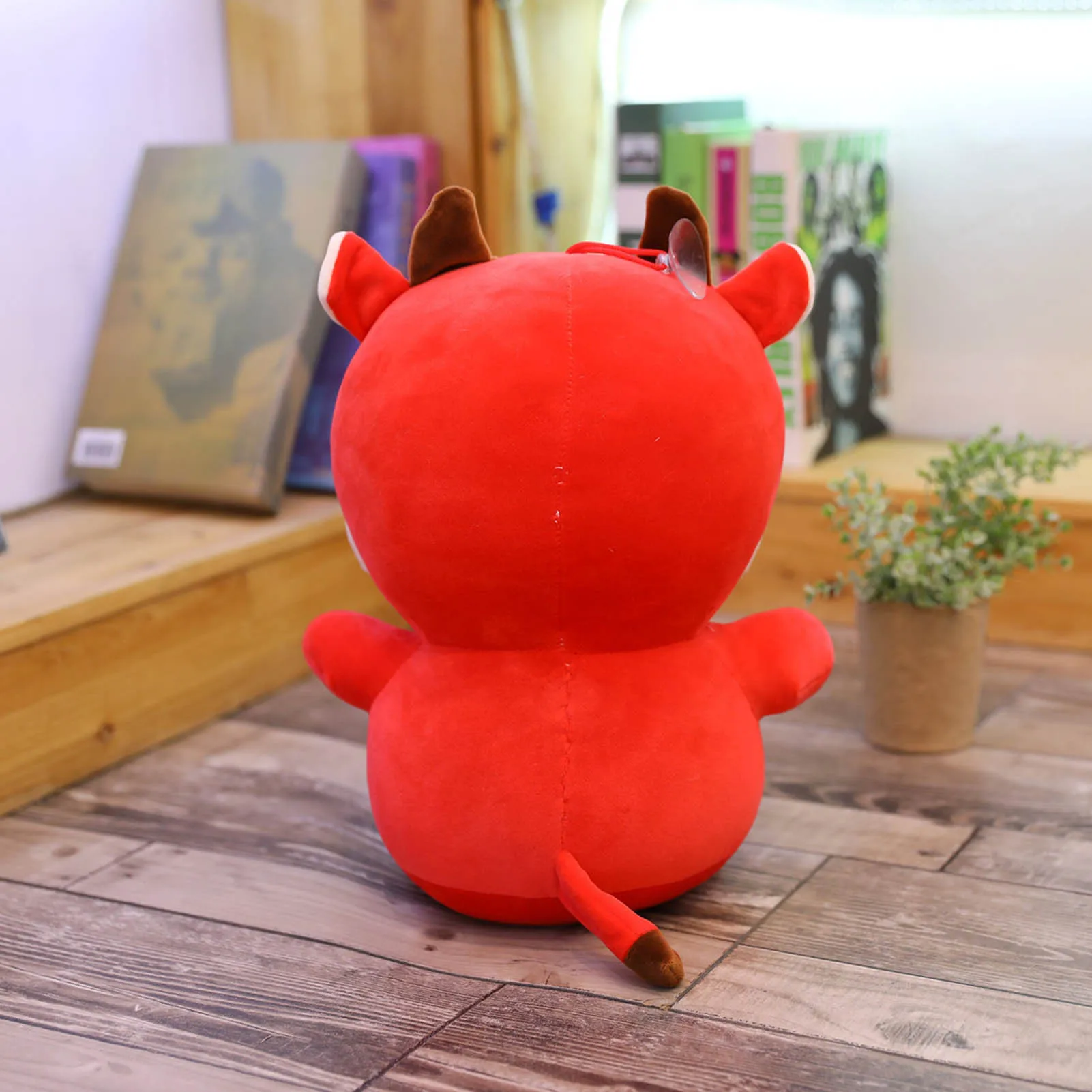 

20/30cm Cute Chinese Zodiac Ox Cattle Plush Toy Mascot Calf Stuffed Toy Gift Home Decoration Girls Boy Children New Year Gift