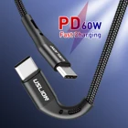 Кабель USB C на Type C PD 60 Вт для быстрой зарядки QC 3,0