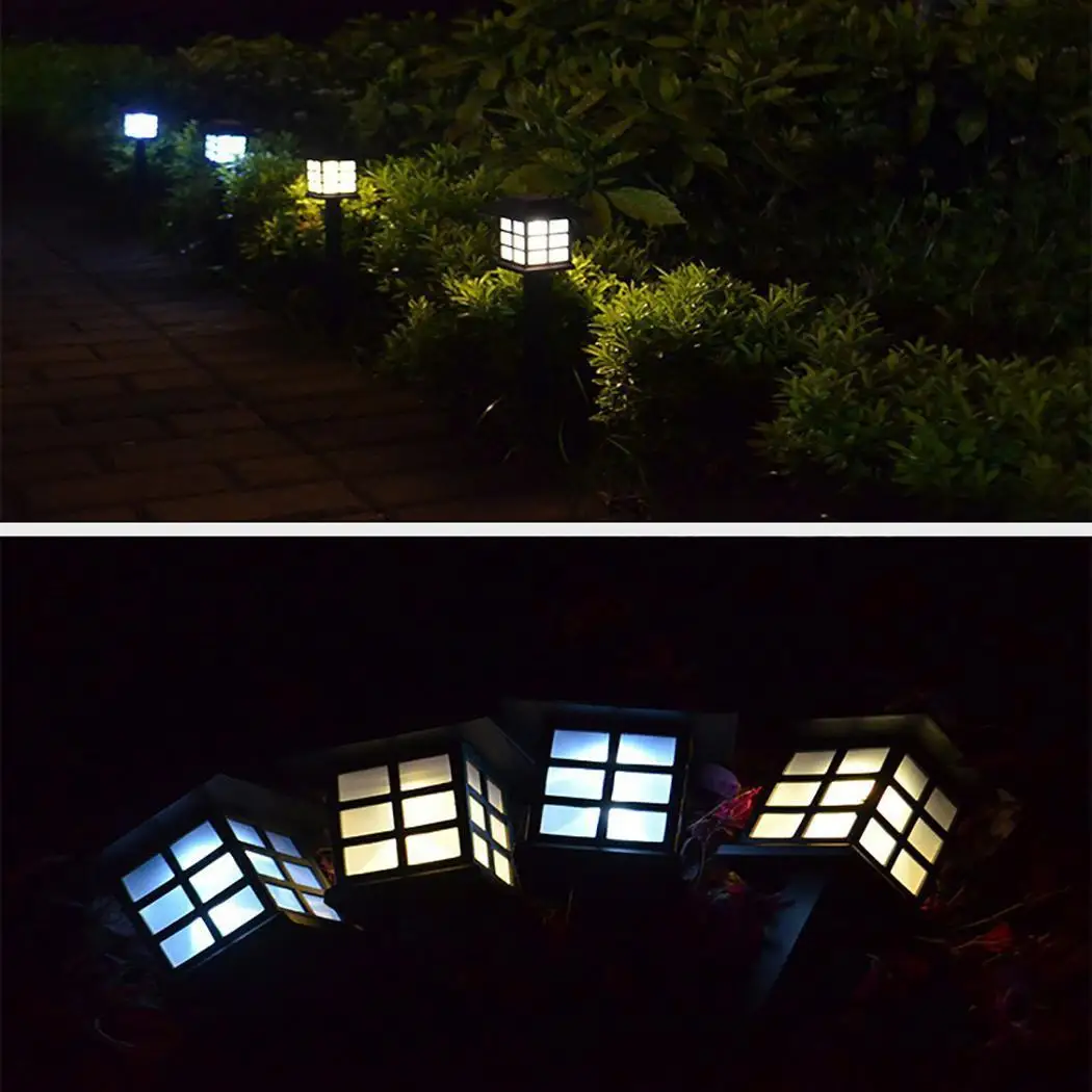 Солнечный светодиодный садовый фонарик с защитой от воды на открытом воздухе IP55