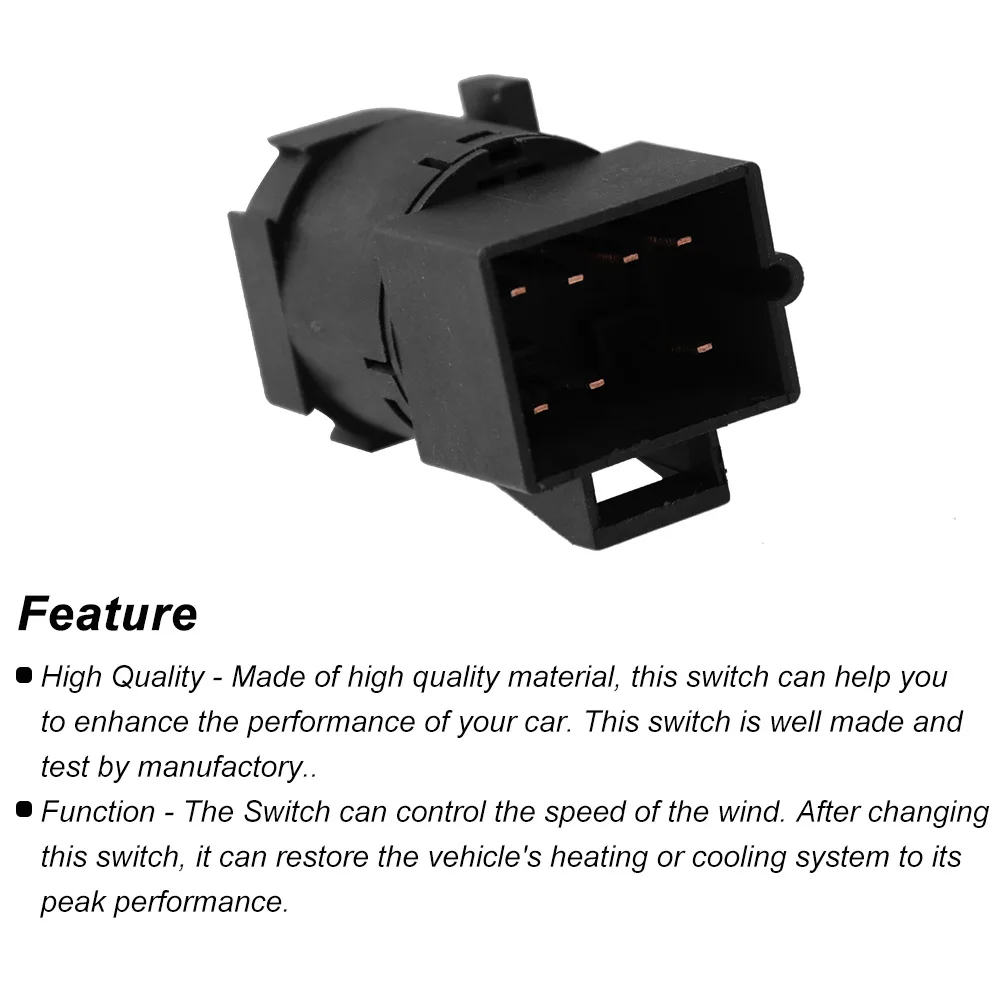 

HVAC Heater Blower Motor Control Switch for Chevy 1500 Pickup Truck C/K 16192099