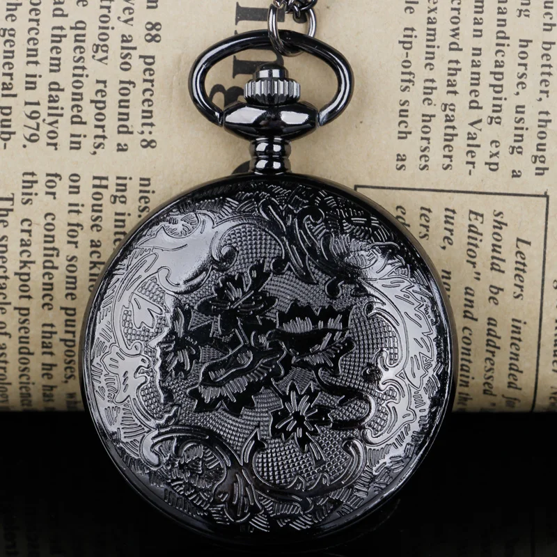 Рисунок 6 - Черные карманные часы в стиле стимпанк