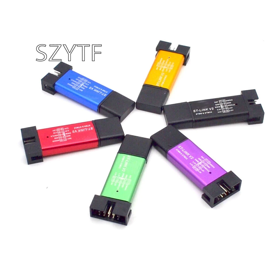 Горячая распродажа 10 шт./лот ST LINK Stlink Link V2 Mini STM8 STM32 симулятор загрузки