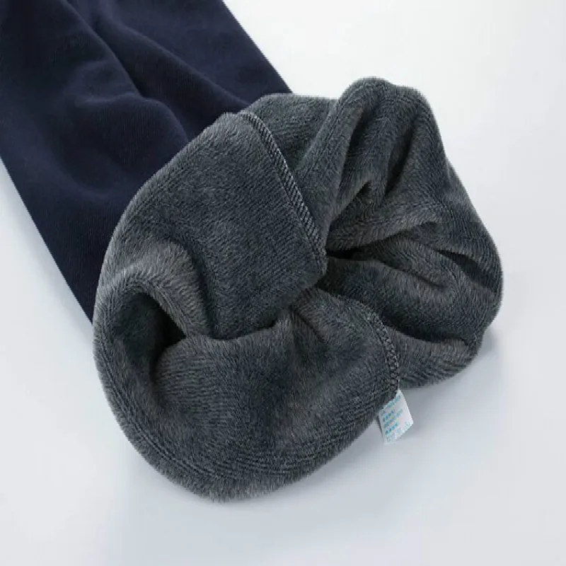 Бархатные теплые леггинсы дети брюки одежда с мультяшным принтом зимние осенние