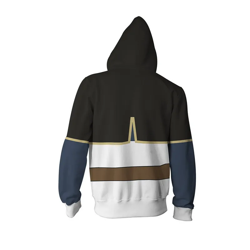 

Black Clover cosplay Asta Hoodie Costume Anime Jacket Coat zipper cosplay costume Sweatshirts Hoodies Halloween