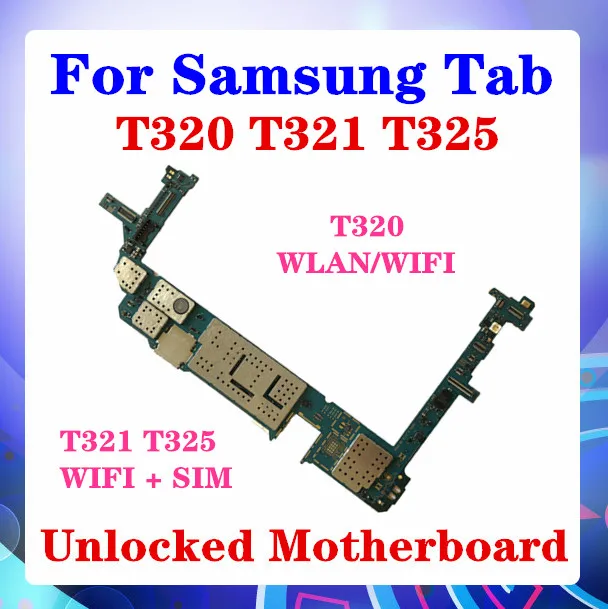 Материнская плата для Samsung Galaxy Tab Pro T320 T321 T325 поддержка Wi-Fi SIM Wi-Fi/WLAN ОС Android |