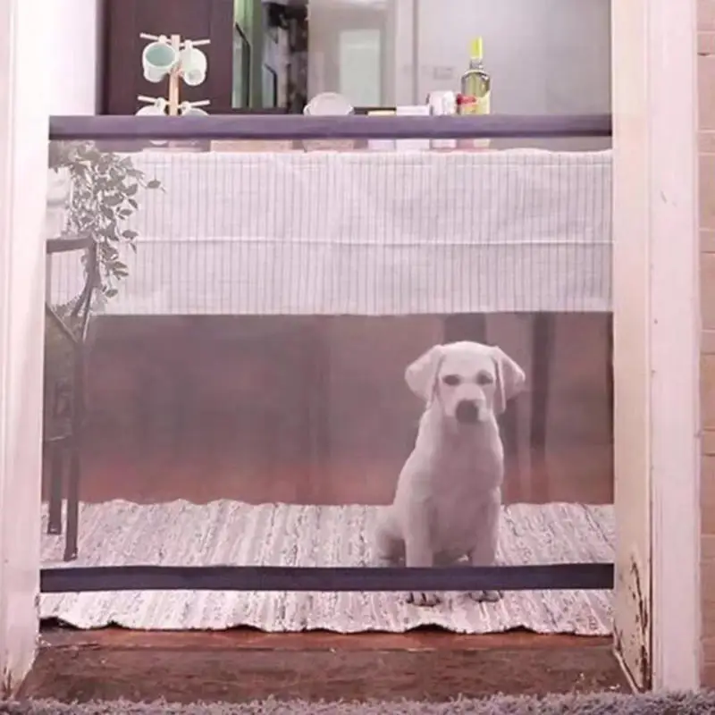 

New High Quality Polyester Safety Fence Dog Playpen Portable Foldable Pet Isolation Fence Dog Supplies Pet Accessories