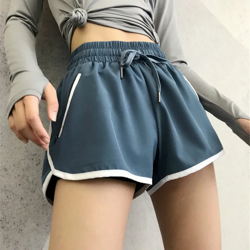 Женские шорты для отдыха легкие спортивные свободного покроя быстросохнущие