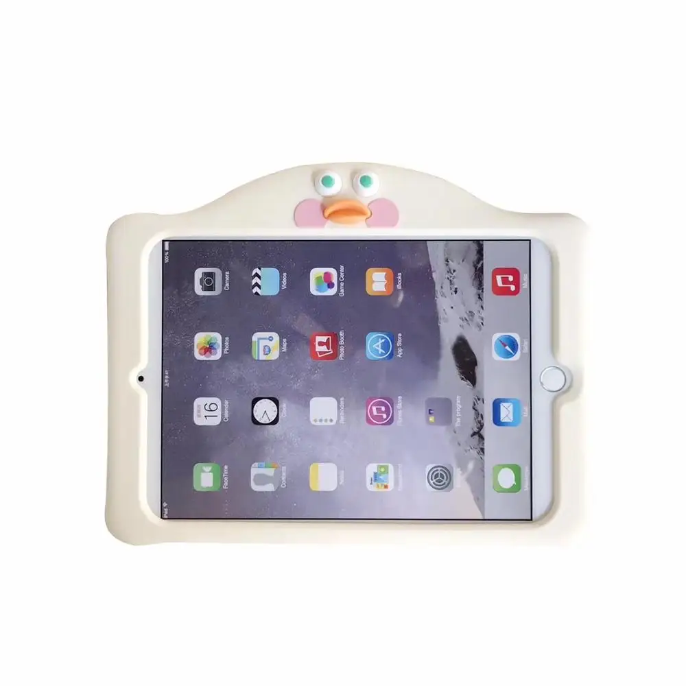 Для iPad 2018 Pro9.7 &quotс милым желтым утенком скрыть стенд прочный армированный чехол