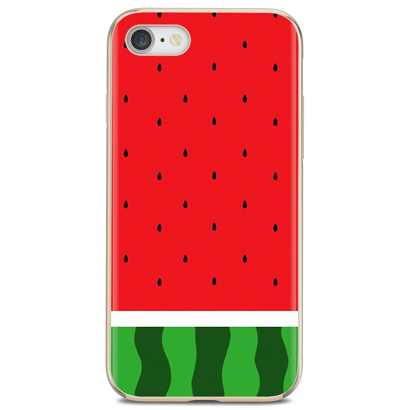 Летний Мягкий силиконовый чехол из ТПУ с изображением арбуза и фруктов для Xiaomi