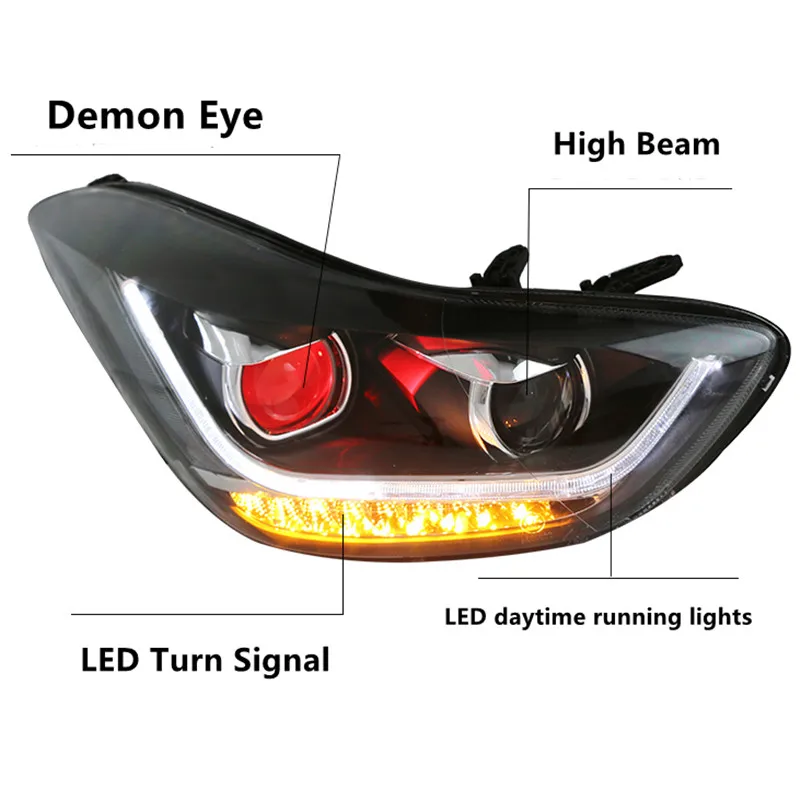 Автомобильный Светодиодные ленты налобный фонарь поворота СИД светильник для