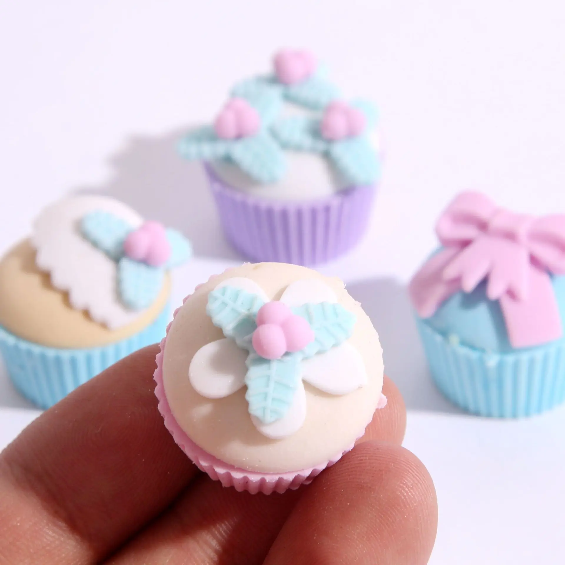 

1Set Creative Icecream Cake Shape Erasers Children's Holiday Gift Eraser Student Stationery Kawaii School Supplies Wholesale