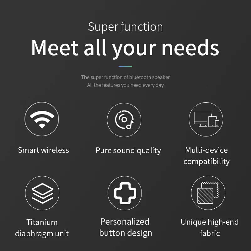 Новый тканевый портативный динамик T &amp G TG619 Bluetooth беспроводной бас сабвуфер