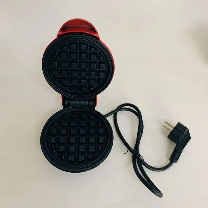 

Mini Electric Waffle maker Egg Cake Oven Pan Eggette Machine On the Go Breakfast, Lunch, or Snacks Waffle Pot