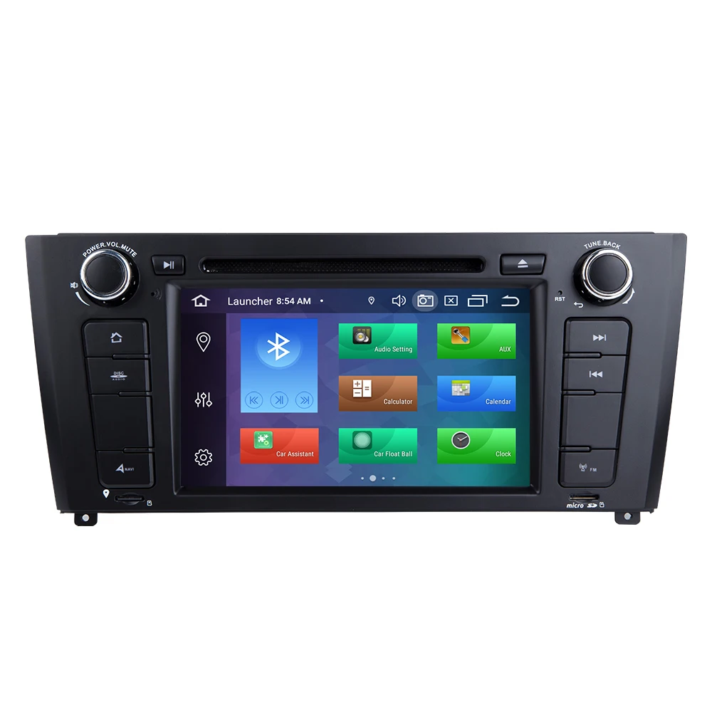 Автомагнитола IPS DSP 4 Гб ОЗУ 64 Восьмиядерный процессор 1 Din Android 9 0 DVD для BMW серии E88 E82