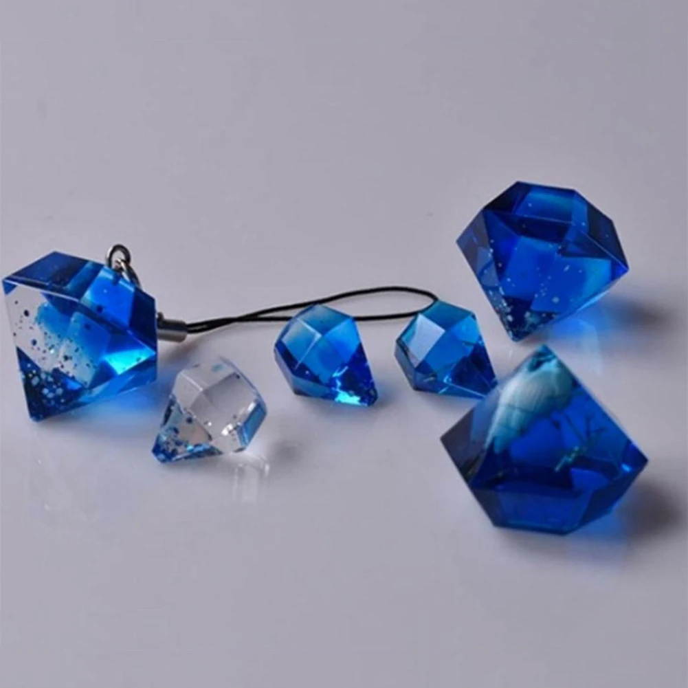 Форма ромба силиконовая форма для изготовления ювелирных изделий DIY литья из