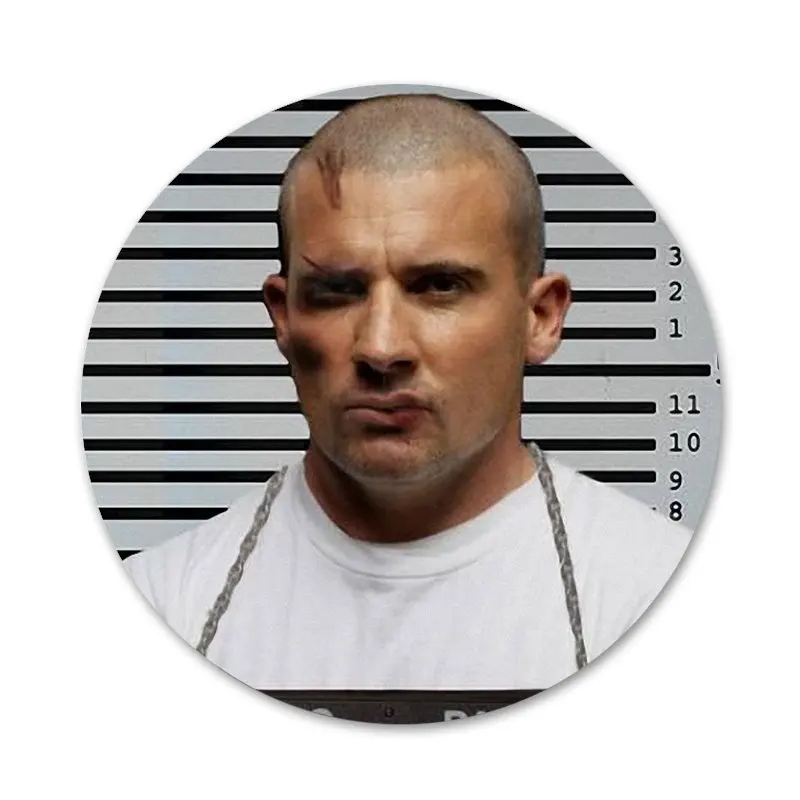 Значки в виде побега из тюрьмы 58 мм значки металлические для украшения одежды и