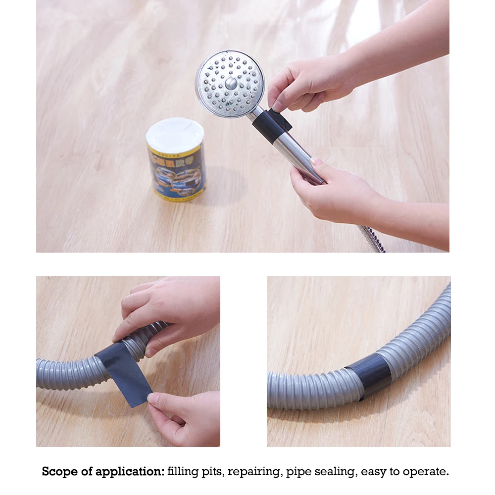 1 5 м супер сильное волокно Водонепроницаемый лента остановить утечки ремонтная