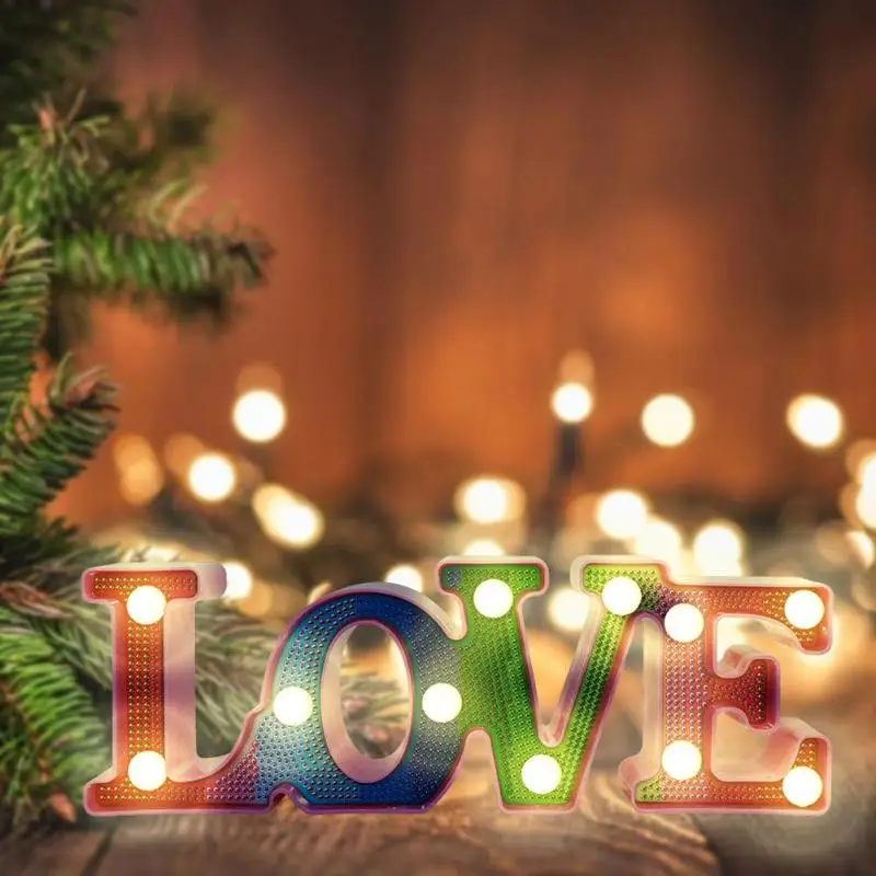 5D DIY алмазная живопись светильник светодиодный Алмазное Рисование моделирование