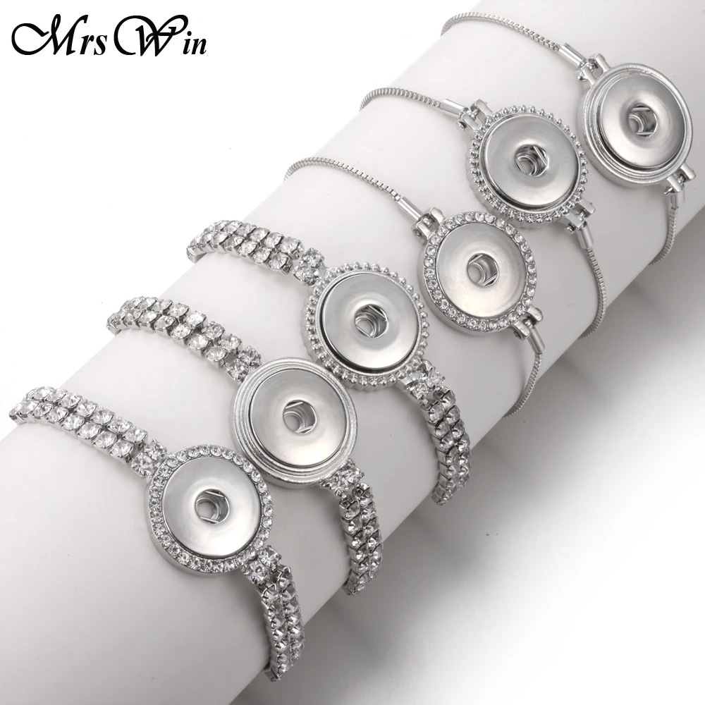Новый браслет с кнопками 15 видов конструкций кристаллами и пуговицами для мужчин
