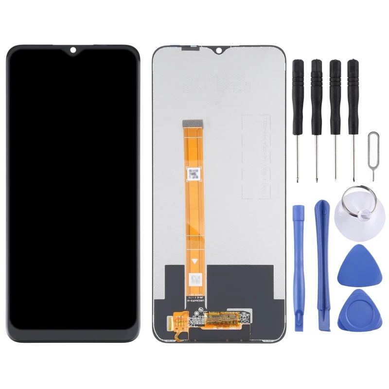 high quality lcd screen and digitizer full assembly for oppo realme 7i global free global shipping