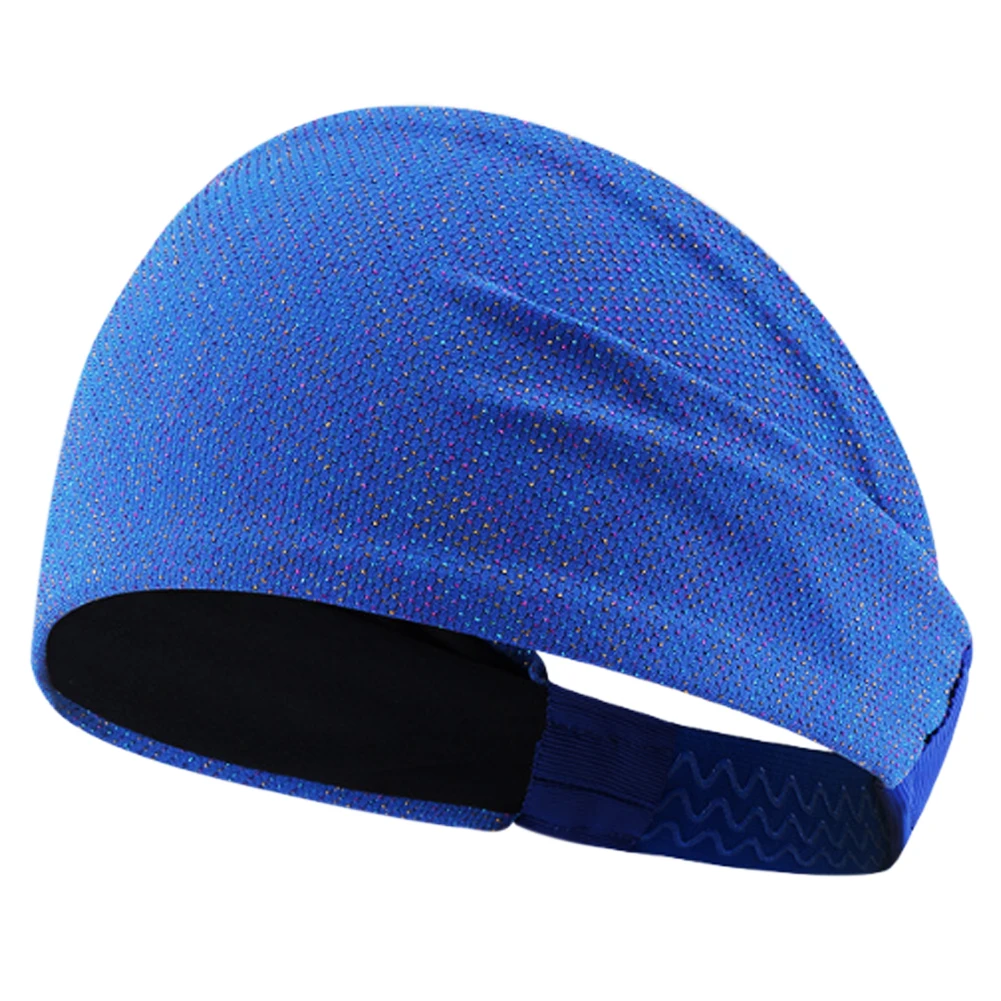 

Противоскользящая повязка на голову для фитнеса и йоги, эластичная быстросохнущая Мужская и женская поглощающая пот тренировочная лента д...