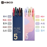youpin kacogreen colorful sign pen 10 colors ballpoint pen core durable signing pen 0 5mm for school studentworkerkaco refill