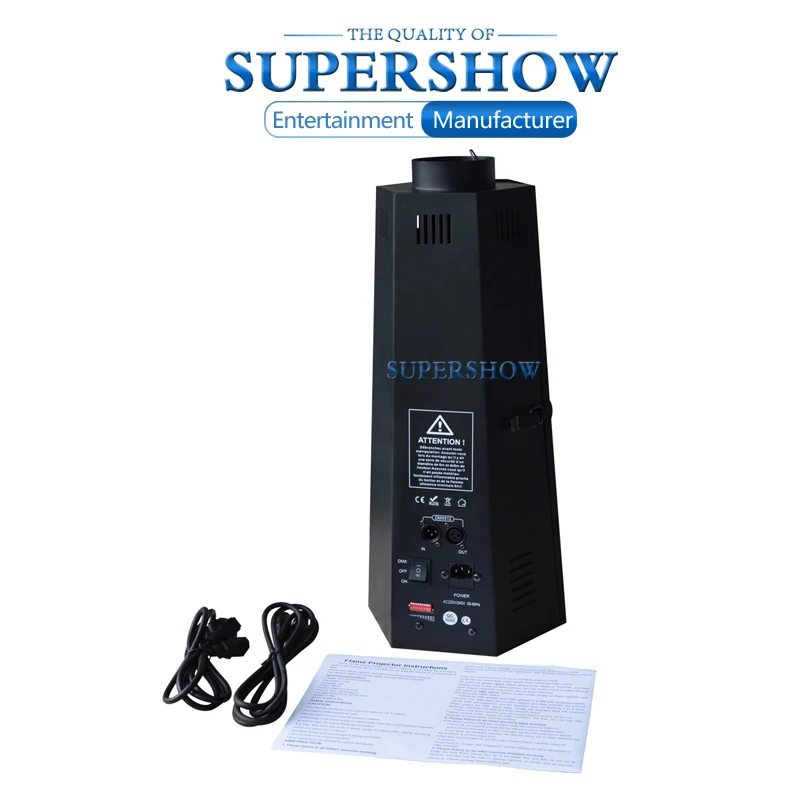 Угловая огненная машина 6 Angle Fire 200W с дистанционным управлением, эффектом пламени, DMX-контролем и искрой для вечеринок, концертов и оборудования для диджеев.