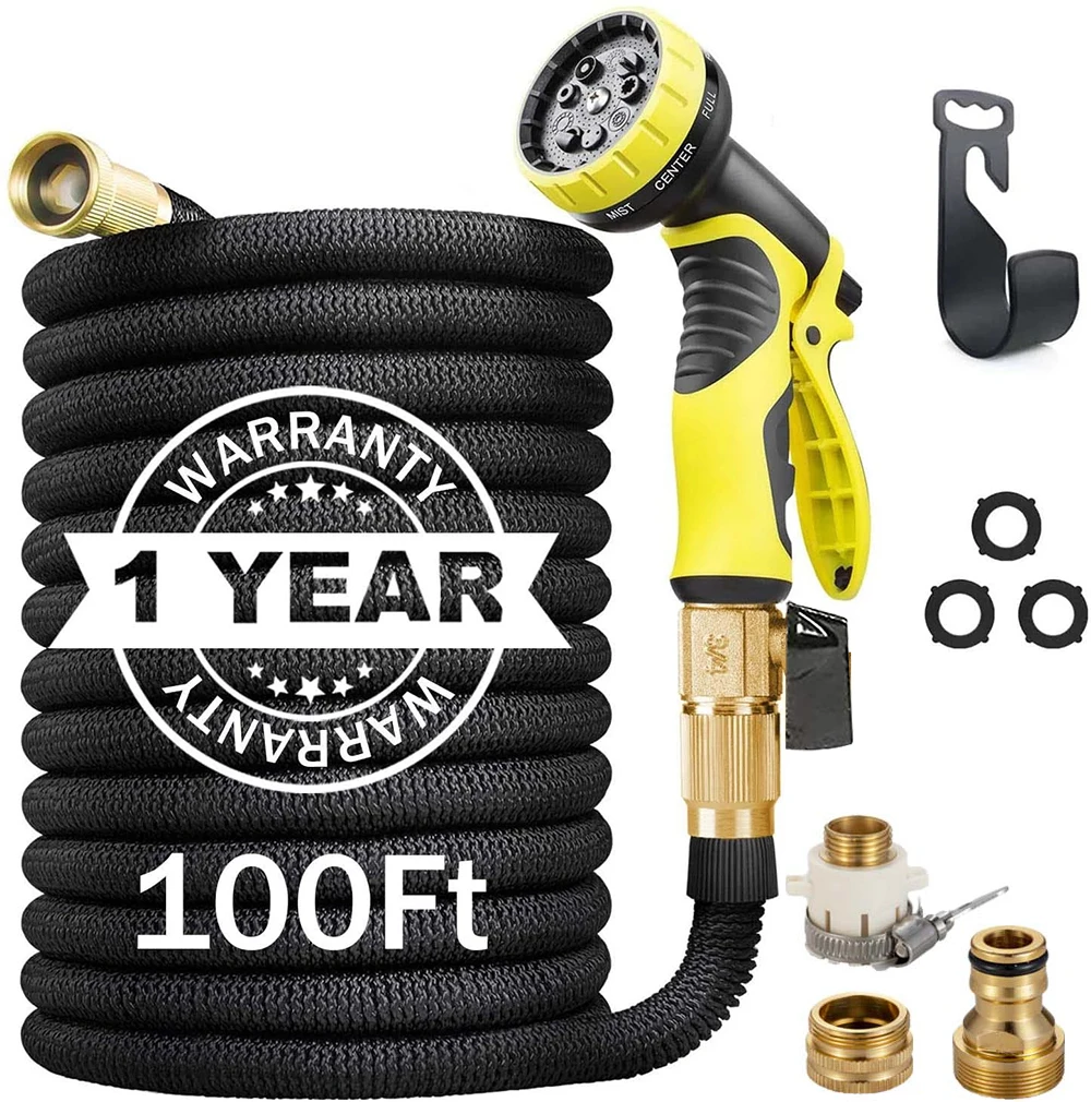 Садовый шланг растягивающийся гибкий из латекса 25 100 футов с