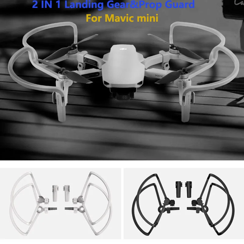 

Drone Propeller Guards with Landing Gears Propellers Shielding Rings Protectors for DJI Mavic Mini Drone Accessories