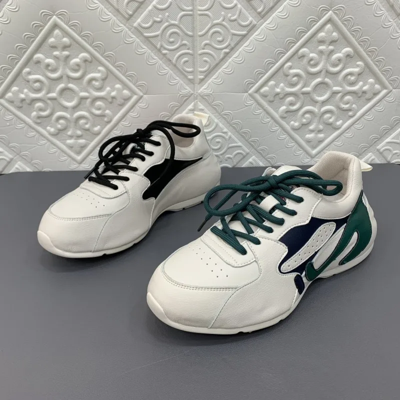 Кроссовки женские из натуральной кожи Спортивная удобная обувь для бега и