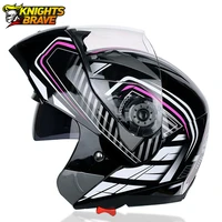jiekai motorcycle helmet flip up casco moto dual lens motocross moto helmet motobiker racing helmet men helmet motorcycle