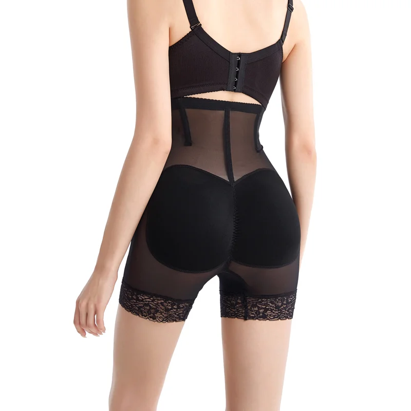 

Women Butt Lifter Padded Control Panties Waist Trainer Body Shaper Fake Butt Slimming Underwear Tummy Shaper High Waist Thin
