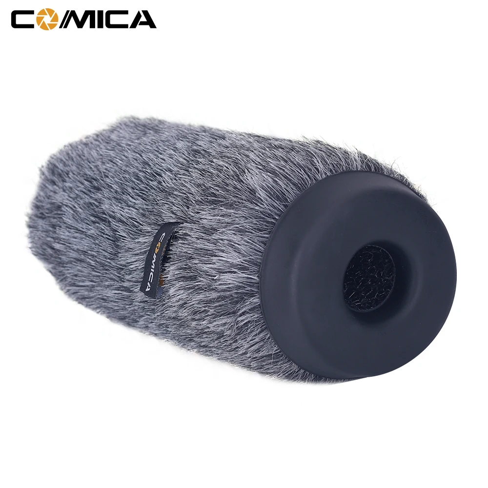 Comica телефон микрофон ветрозащитная муфта наружная сетка для VP2 VP3 RODE NTG1 NTG2 NTG4 +