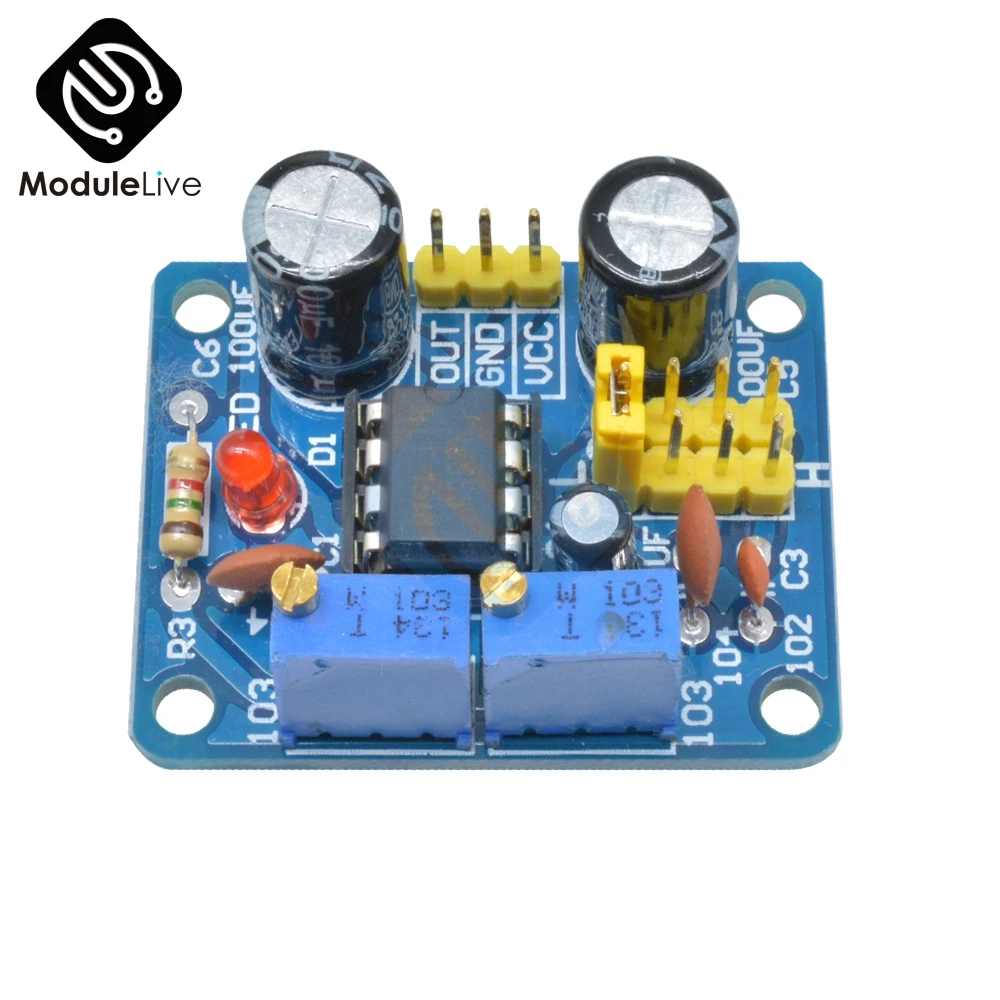 NE555 импульсная Частота Рабочий цикл прямоугольная волна генератор сигналов